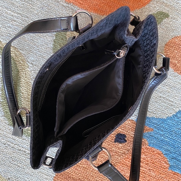 Giani Bernini I Jacquard Fabric Logo Shoulder Bag - Picture 10 of 16